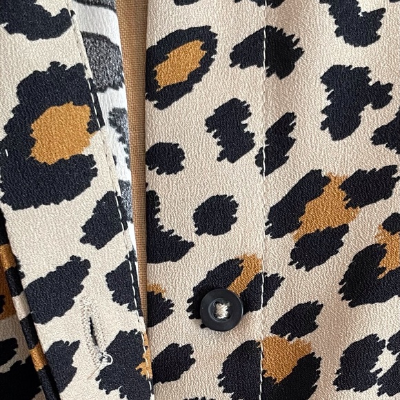 SCOOP Leopard Print Belted Dress - Picture 3 of 6